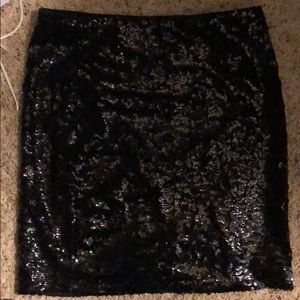 Sequin skirt